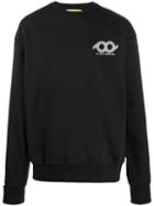 Geym Logo Printed Sweatshirt - Black