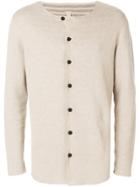 Hannes Roether Button Front Sweater - Nude & Neutrals