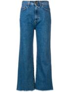 Rodebjer Cropped Jeans - Blue