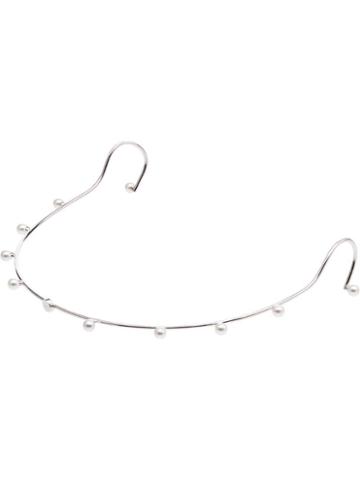Yvmin Yvmin Silv Perl Dot Wrap Body Jewl - Metallic