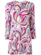 Emilio Pucci Vintage Abstract Print Mini Dress