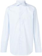 Finamore 1925 Napoli Striped Tailored Shirt - Blue