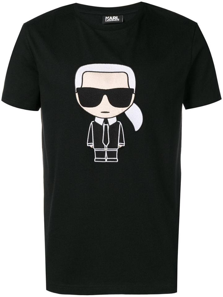 Karl Lagerfeld Karl Cartoon T-shirt - Black