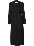 Isabel Benenato Long Belted Coat
