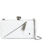 Dsquared2 Barbed Wire Clutch, Women's, White, Leather