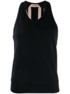 Nº21 Logo Vest Top - Black