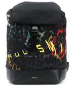 Paul Smith Leopard Print Backpack - Black