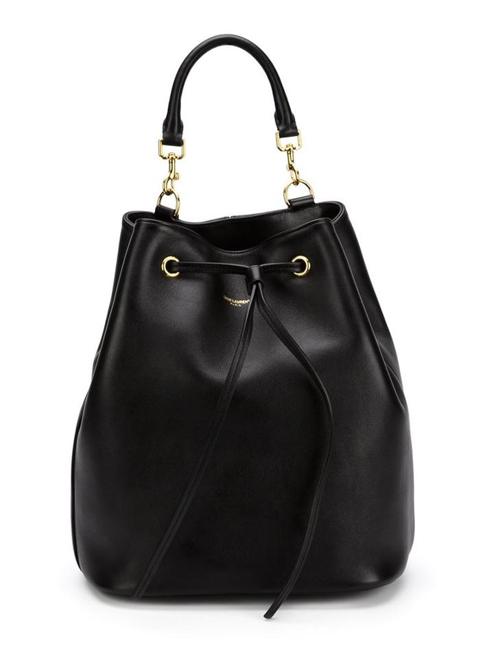Saint Laurent Medium 'emmanuelle' Bucket Bag, Women's, Black