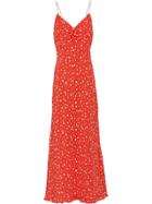 Miu Miu Star Print Dress - Red