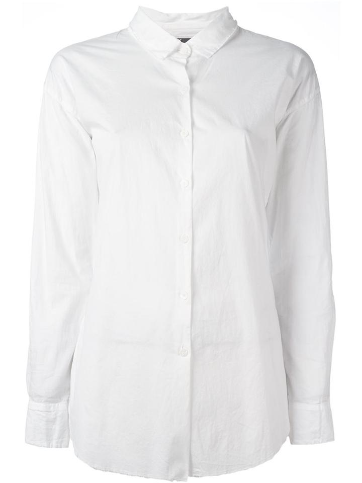 Kristensen Du Nord Frayed Hem Shirt