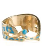 Marc Alary 18kt Yellow Gold Panther Ring
