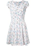 Guild Prime - Floral Tea Dress - Women - Polyester - 36, Pink/purple, Polyester