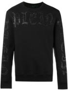 Philipp Plein Logo Embroidered Jumper - Black