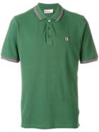 Eleventy Long Sleeved Polo Shirt - Green