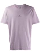 Ps Paul Smith Logo Print T-shirt - Purple