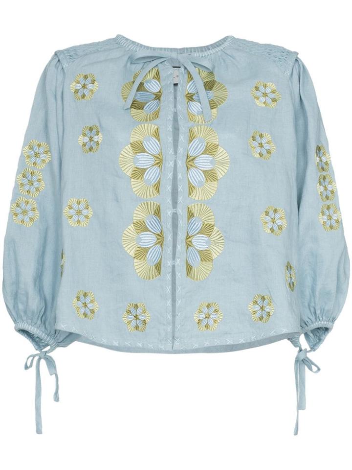 Innika Choo Ichoo Smock Top - Blue