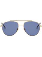 Fendi Eyewear Air Sunglasses - Metallic
