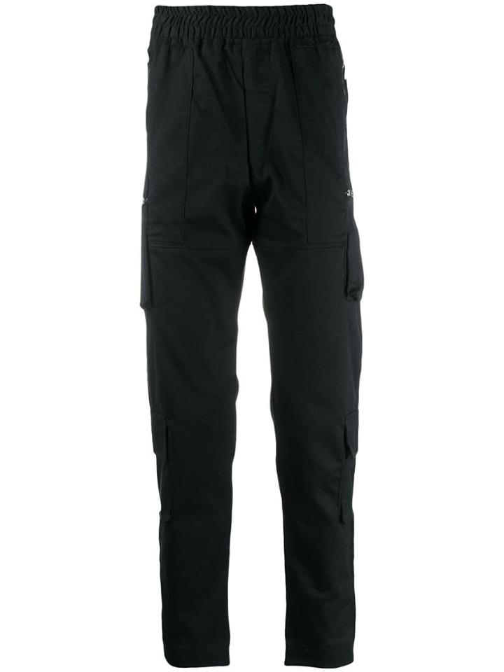 Represent Loose Fit Cargo Pants - Black