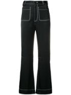 See By Chloé High-waisted Trousers - Black