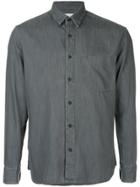 Cerruti 1881 Fitted Button-down Shirt - Black