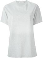 T By Alexander Wang Chest Pocket T-shirt, Women's, Size: S, Grey, Cotton