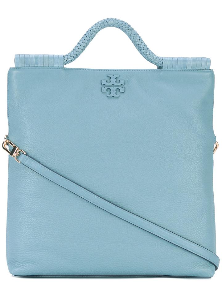Tory Burch - Falls Tote - Women - Leather - One Size, Blue, Leather