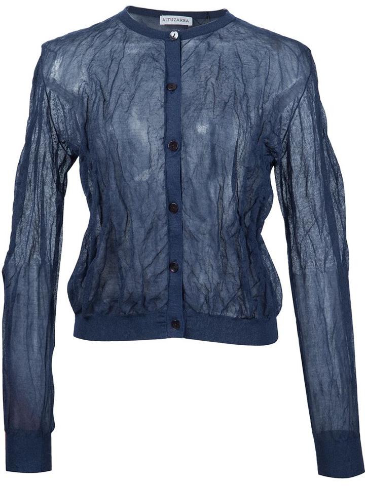 Altuzarra Crease Effect Cardigan