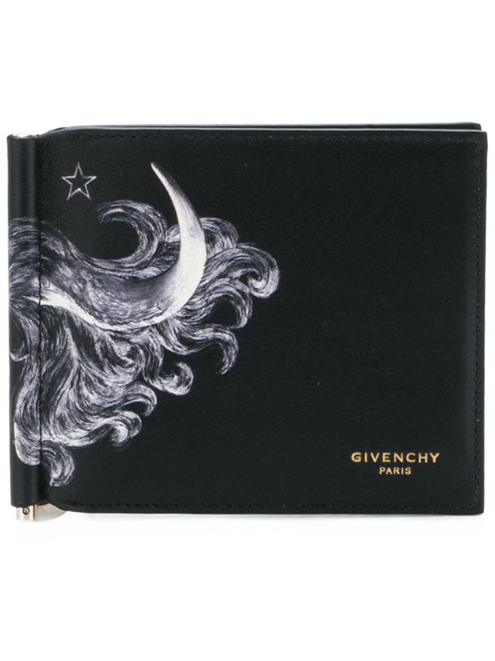 Givenchy Sketch Motif Cardholder - Black