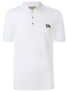 Burberry Embroidered Logo Polo Shirt - White