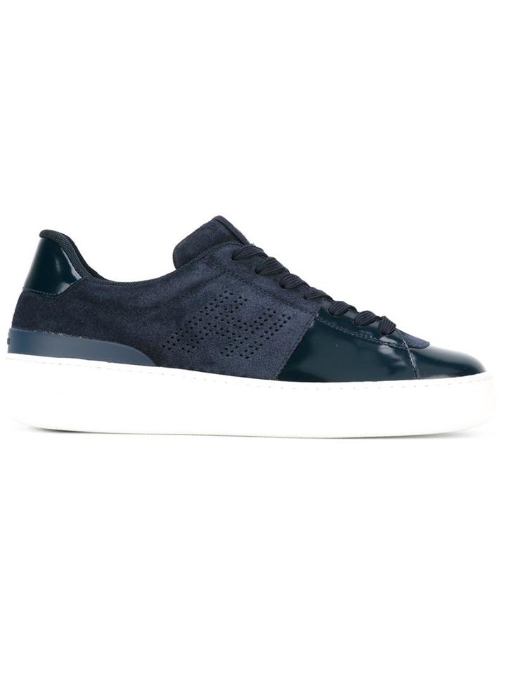 Hogan Contrast Panel Sneakers