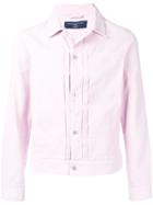 Natural Selection Denim Bomber Jacket - Pink