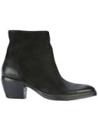 The Last Conspiracy Cowboy Ankle Boots - Black