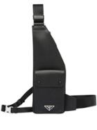 Prada Harness Crossbody Bag - Black