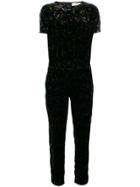 Vanessa Bruno Athé Metallic Shift Jumpsuit - Black