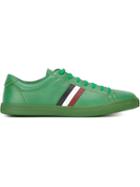 Moncler Monaco Sneakers, Men's, Size: 40, Green, Leather/rubber