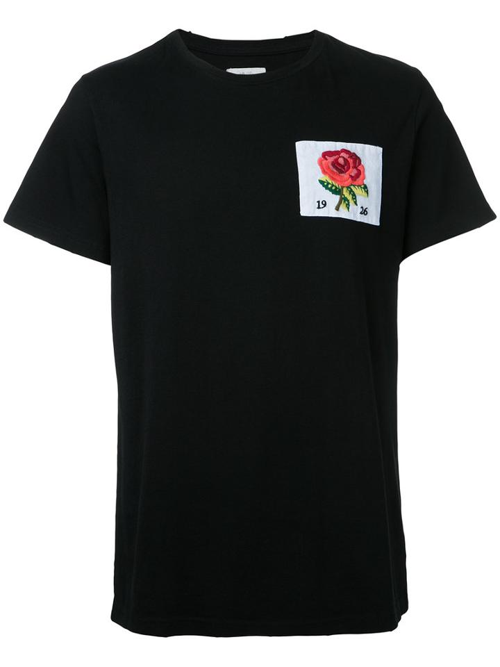 Kent & Curwen - Rose T-shirt - Men - Cotton - Xs, Black, Cotton