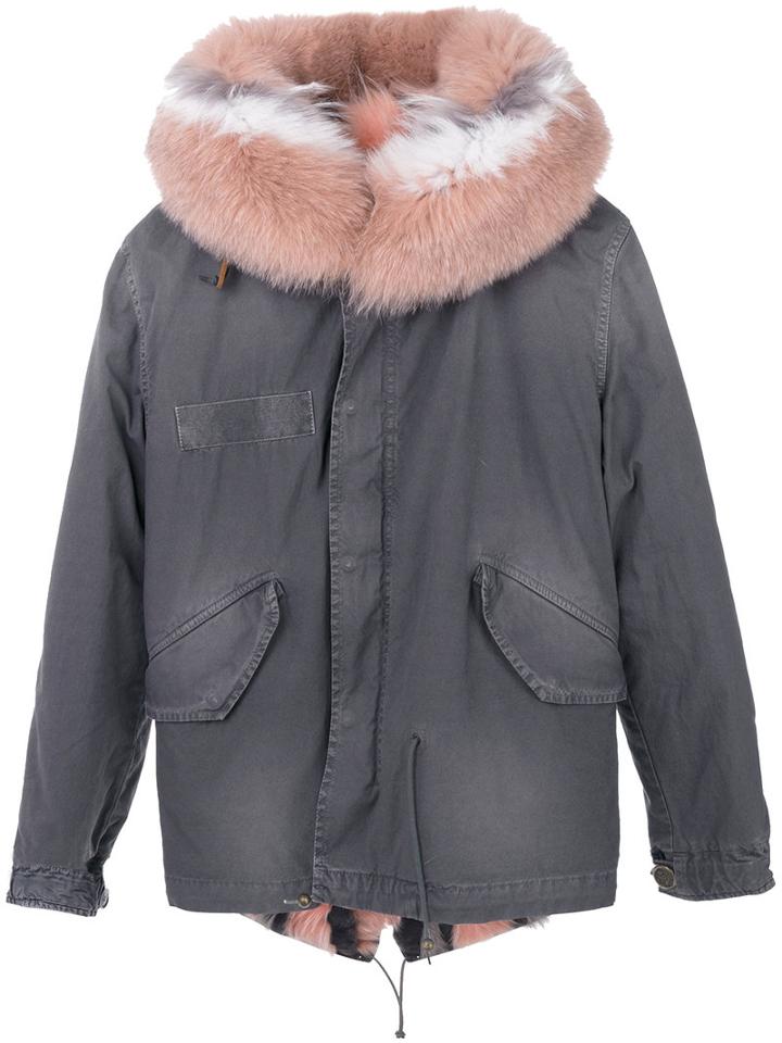 Mr & Mrs Italy - Hooded Parka - Women - Cotton/leather/polyimide - Xs, Green, Cotton/leather/polyimide