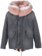 Mr & Mrs Italy - Hooded Parka - Women - Cotton/leather/polyimide - Xs, Green, Cotton/leather/polyimide
