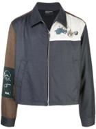 Enfants Riches Déprimés Assemblage Panelled Jacket - Grey