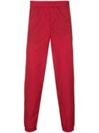 Ami Alexandre Mattiussi Straight Leg Track Pants - Red