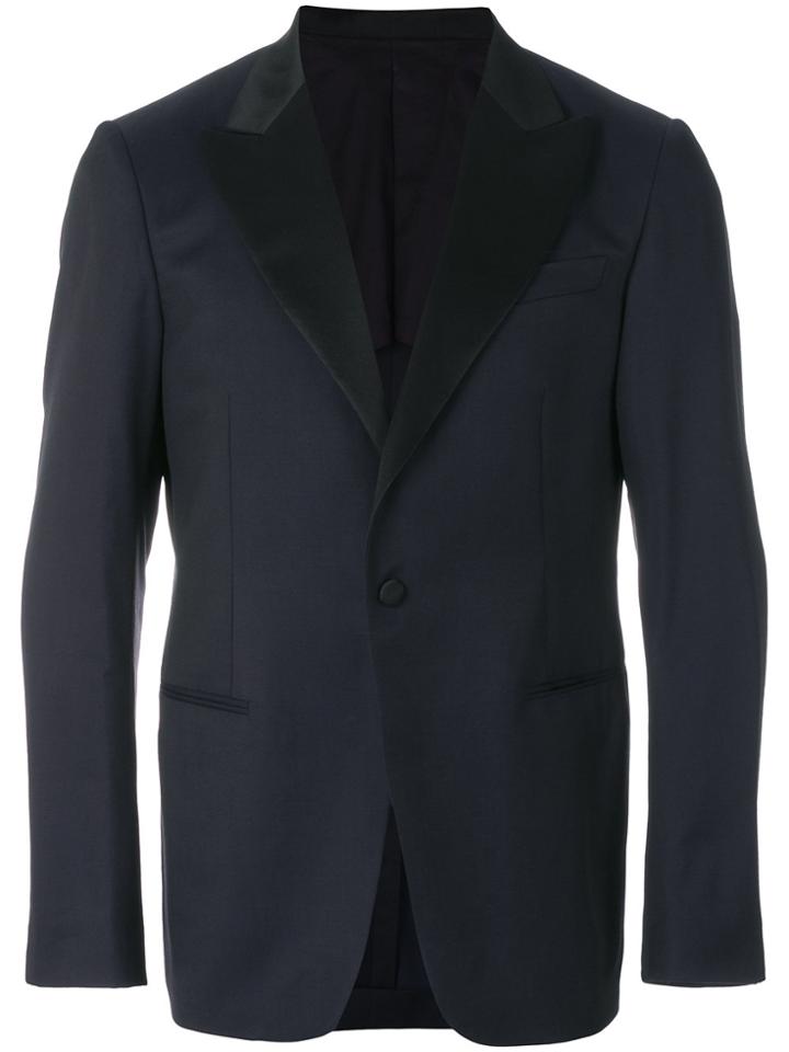 Sacai Formal Dark Navy Jacket - Black