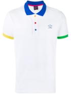 Paul & Shark - Contrast Collar Polo Shirt - Men - Cotton - L, White, Cotton