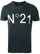 No21 - Logo Print T-shirt - Men - Cotton - M, Black, Cotton