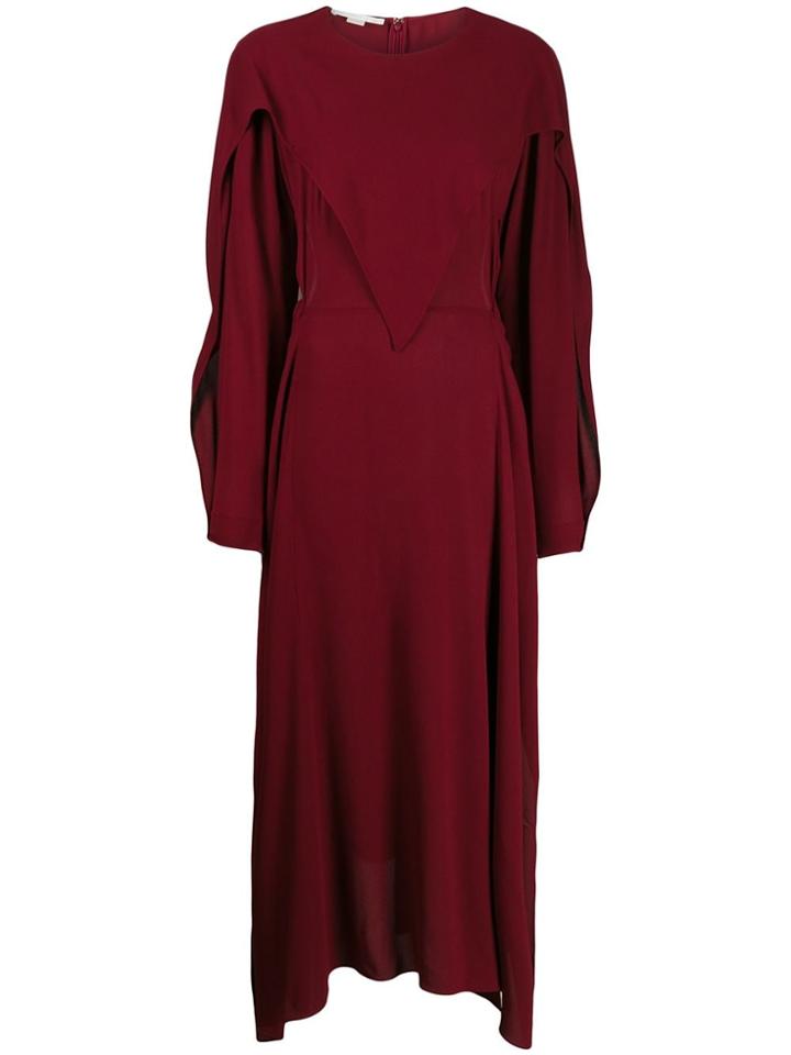 Stella Mccartney Layered Cut-out Midi-dress