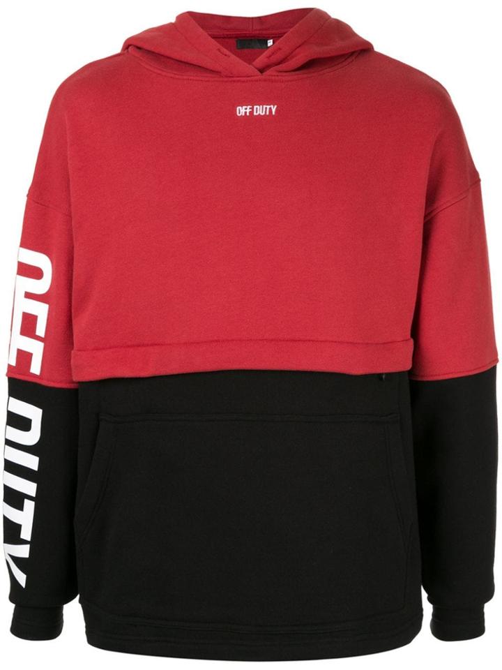 Off Duty Barrk Hoodie - Red