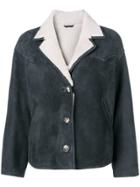Isabel Marant Étoile Shearling Lined Jacket - Black