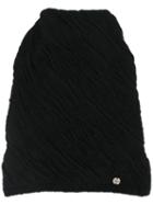 Lost & Found Ria Dunn Thermal Beanie, Adult Unisex, Black, Cotton/nylon/wool