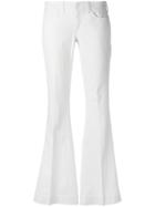 7 For All Mankind Flared Jeans - White