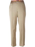 Etro Floral Print Trousers, Women's, Size: 40, Polyamide/viscose/spandex/elastane