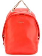 Furla Small Chain Detail Backpack